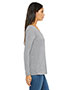 Bella + Canvas 8855 Women Long-Sleeve Flowy V-Neck