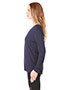 Bella + Canvas 8855 Women Long-Sleeve Flowy V-Neck