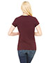 Bella + Canvas B6005 Women Jersey Short-Sleeve V-Neck T-Shirt