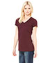 Bella + Canvas B6005 Women Jersey Short-Sleeve V-Neck T-Shirt