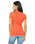 Bella + Canvas B6035 Women Jersey Short-Sleeve Deep V-Neck T-Shirt