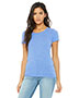 Bella + Canvas B8413 Women Tri-Blend Short-Sleeve T-Shirt