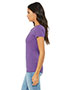 Bella + Canvas B8413 Women Tri-Blend Short-Sleeve T-Shirt