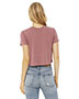 Bella + Canvas B8882 Ladies 3.7 oz Flowy Cropped T-Shirt