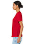 Bella + Canvas BC6405 Women's Relaxed Jersey Short Sleeve V-Neck Tee