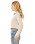 Bella + Canvas BC7502 Women's Sponge Fleece Cropped Hoodie
