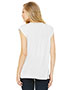 Bella + Canvas BC8804 Women's Flowy Muscle Tee With Rolled Cuffs