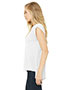 Bella + Canvas BC8804 Women's Flowy Muscle Tee With Rolled Cuffs