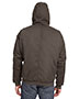 Custom Embroidered Berne HJ375 Men Highland Washed Cotton Duck Hooded Jacket