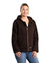 Berne WHJ48 Women's Sherpa-Lined Twill Hooded Jacket