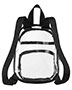 Bagedge BE268 Unisex Clear Pvc Mini Backpack