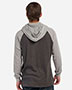Boxercraft BM3702 Unisex Waffle Knit Pullover Hooded Long Sleeve T-Shirt