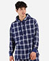 Navy/ Silver Plaid - Closeout