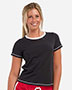 Boxercraft BW2106 Women's Contrast Stitch Baby Tee