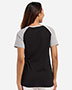 Boxercraft BW2204 Women's Colorblocked V-Neck T-Shirt
