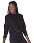 Boxercraft BW3515  Ladies' Cropped Retro Pom Pom Jersey Fleece