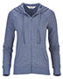 BOXERCRAFT BW5201 Women 's Dream Fleece Full-Zip Hooded Sweatshirt