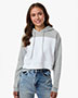 White/ Oxford Heather
