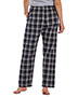 BOXERCRAFT BW6620  Ladies' 'Haley' Flannel Pant with Pockets