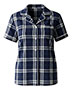 Navy/ Silver Plaid - Closeout