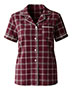Varsity Maroon Oxford Plaid