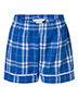Royal/ Silver Plaid
