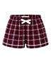 Varsity Maroon Oxford Plaid