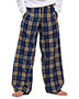 Navy/ Gold Plaid