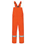 Bulwark BLCSL  Deluxe Insulated Bib Overall with Reflective Trim - EXCEL FR® ComforTouch - Long Sizes