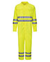 Bulwark CMD8  Hi-Vis Deluxe Coverall with Reflective Trim - CoolTouch® 2 - 7 oz.