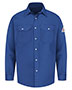 Bulwark SES2L Men Snap-Front Uniform Shirt - EXCEL FR® Long Sizes