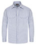 Bulwark SEU2L Men Striped Uniform Shirt - EXCEL FR® Long Sizes