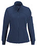 Bulwark SEZ3 Women 's Zip Front Fleece Jacket-Cotton/Spandex Blend