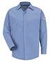 Bulwark SMS2 Men Concealed-Gripper Pocketless Long Sleeve Shirt - CoolTouch® 2