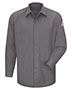Bulwark SMS2L Men Concealed-Gripper Pocketless Long Sleeve Shirt - CoolTouch® 2 - Long Sizes