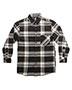 Burnside 4212 Men Youth Open Pocket Long Sleeve Flannel Shirt