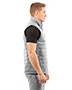 Burnside 8703BU Men's Box Quilted Puffer Vest