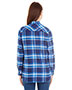 Burnside B5210 Women Plaid Boyfriend Flannel