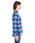 Burnside B5210 Women Plaid Boyfriend Flannel