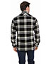 Burnside B8212 Men Woven Plaid Flannel With Biased Pocket