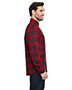 Burnside B8212 Men Woven Plaid Flannel With Biased Pocket