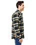 Burnside B8610 Men Quilted Flannel Jacket