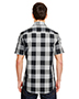 Burnside B9203 Men Buffalo Plaid Woven Shirt