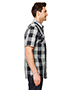 Burnside B9203 Men Buffalo Plaid Woven Shirt