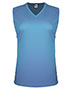 C2 Sport 5663  Women's Sleeveless V-Neck T-Shirt