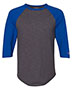 Champion CP75 Premium Fashion Raglan Three-Quarter Sleeve Baseball T-Shirt