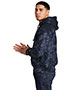 Custom Embroidered Champion TDS101 Men  ® Reverse Weave ® Scrunch-Dye Tie-Dye Hooded Sweatshirt.