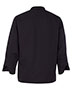 Chef Designs 0427  Black Knot Button Chef Coat