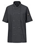 Chef Designs 045X Women 's Mimix™ Short Sleeve Chef Coat with OilBlok