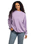 chicka-d 449CK  Ladies' Burnout Campus Crew Sweatshirt